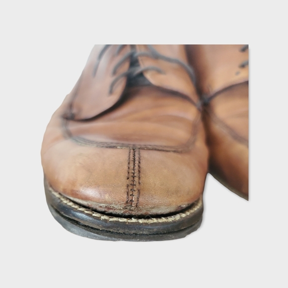 Cole Haan Mens 12M Grand OS Leather Lenox Hill Split Toe Oxfords - Picture 10 of 15